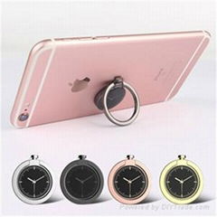 Fashion pocket watch universal folding cellphone ring holder