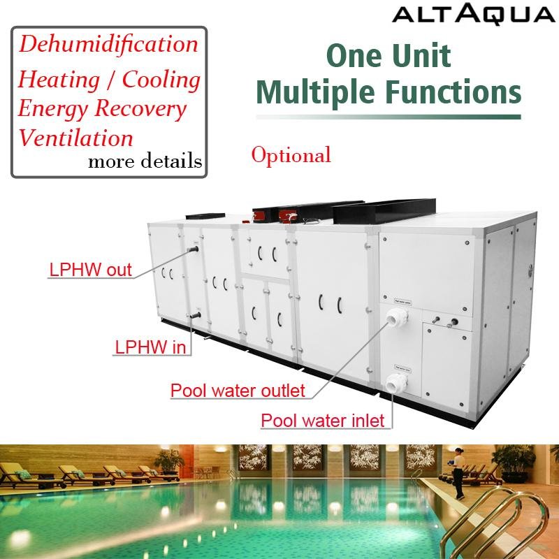 High quality 25 litre/hr commercial dehumidifier for swimming pool 2