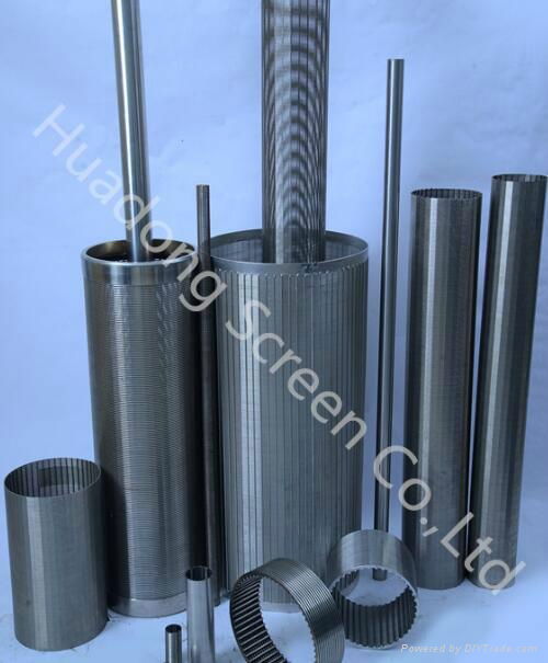 Water treatment johnson wedge wire welded filter element 2