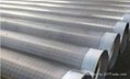 Wedge wire welded screen as Solvent filter element 1