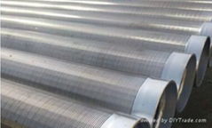 Wedge wire welded screen as Solvent filter element