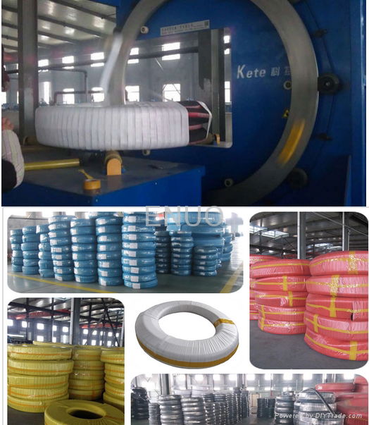 spiral steel wire reinforced rubber sandblast hose 5