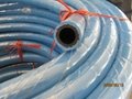 Colorful rubber oil and fuel hose