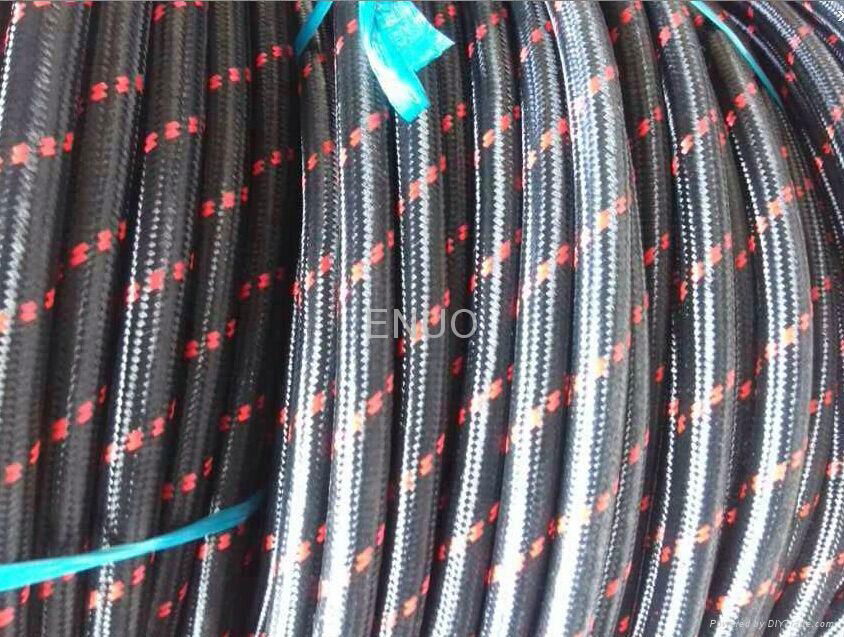 An4 An6 An8 An10 An12 An16 SS Braided Oil Cooler Hose With Nylon Outside Rubber  4