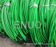 SAEJ1401 Stainless steel wire braided PTFE brake hose,Teflon brake hose, nylon b 4