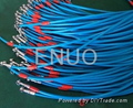 SAEJ1401 Stainless steel wire braided PTFE brake hose,Teflon brake hose, nylon b