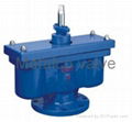 Double orifcie air valve