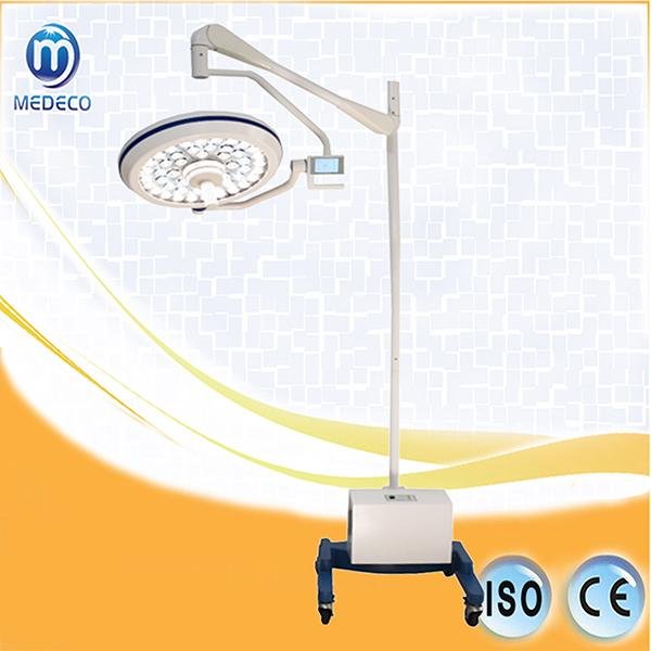 Medical Surgical Equipment 500 LED Operating Light Mobile with Battery 5