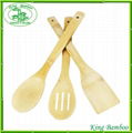 Eco-friendly Bamboo Kitchen Utensil Set