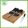 Universal Bamboo knife holder knife block