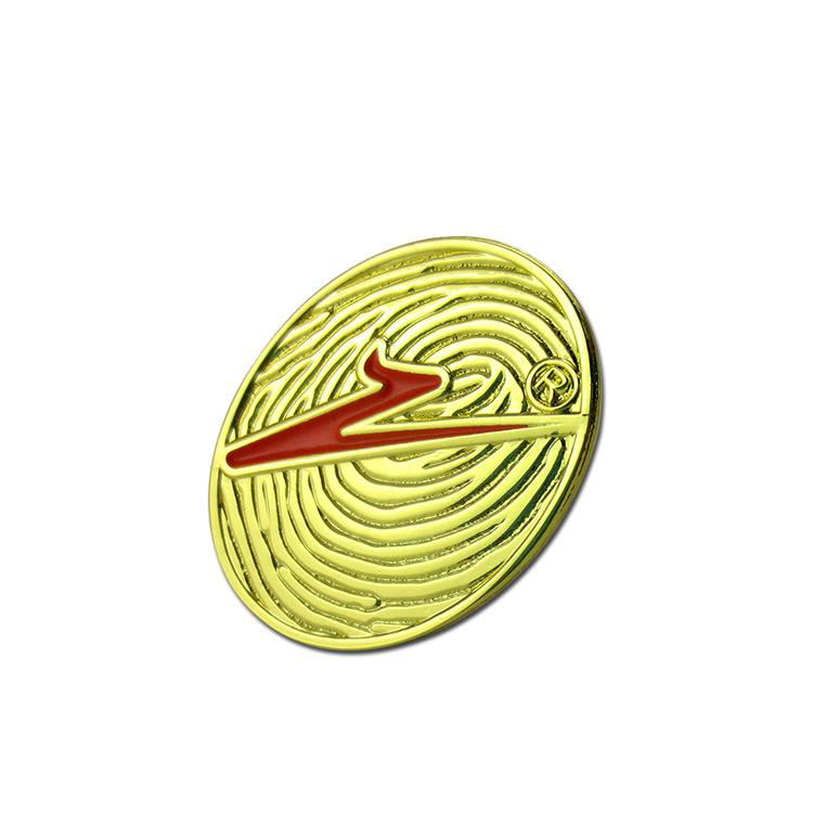 Custom Logo Enamel Metal Lapel Pin Badge 3