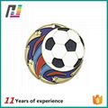 Custom Awards Embossed Zinc Die Cast Metal Soccer Medal 1