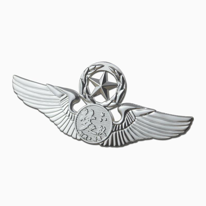 Metal Pilot Wings Metal Pin Badge With Your Own Design 4