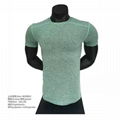 Wholesale Clothes Sportswear Fitness Compression Mens running T Shirt training w 2