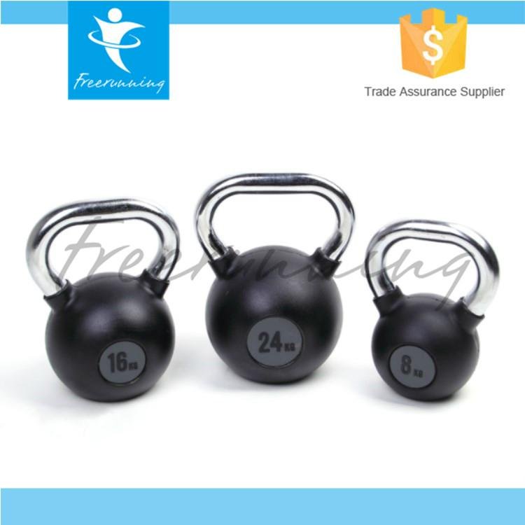 Professional Trainning Power Rubber Coated Kettlebell Weights