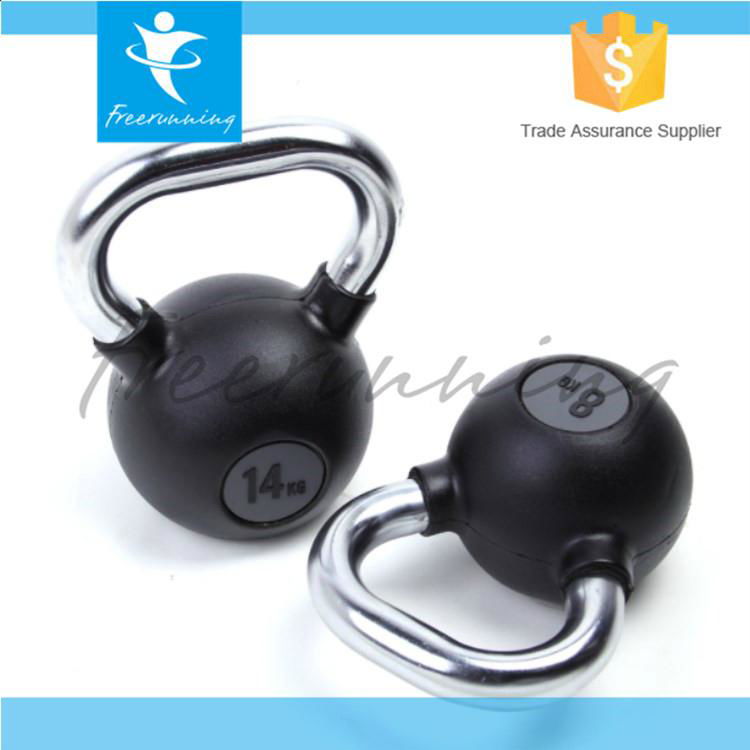 Professional Trainning Power Rubber Coated Kettlebell Weights 2