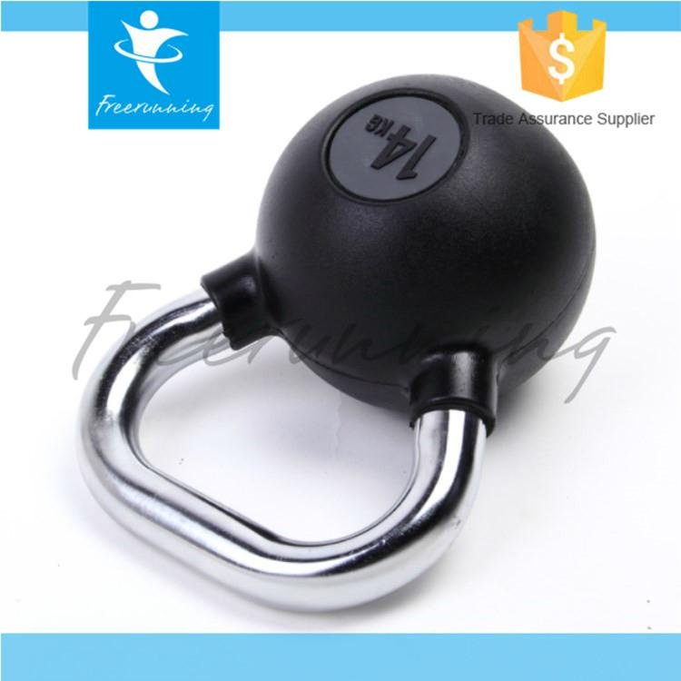 Professional Trainning Power Rubber Coated Kettlebell Weights 5