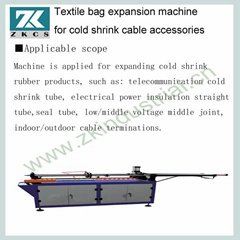 Textile bag expansion machine