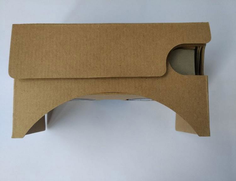 Logo Stamping Kraft Paper Google Cardboard VR Glasses 3D Google Cardboard 2.0 2