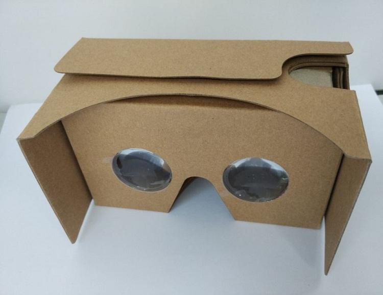 Logo Stamping Kraft Paper Google Cardboard VR Glasses 3D Google Cardboard 2.0 3