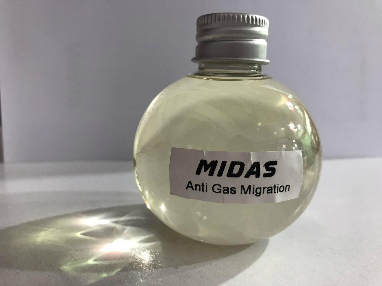 Anti-Gas Migration oilfield cementing additive by MIDAS