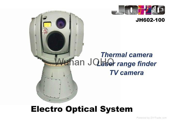 Electro Optical Sensor System / Lwir Thermal Camera HD TV Camera and