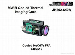 Mwir Cooled Infrared Thermal Imaging Camera Module 640X512 Pixel