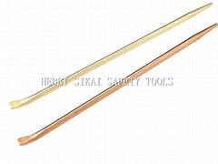 Non-sparking tools beryllium copper or aluminum bronze  Wrecking bar