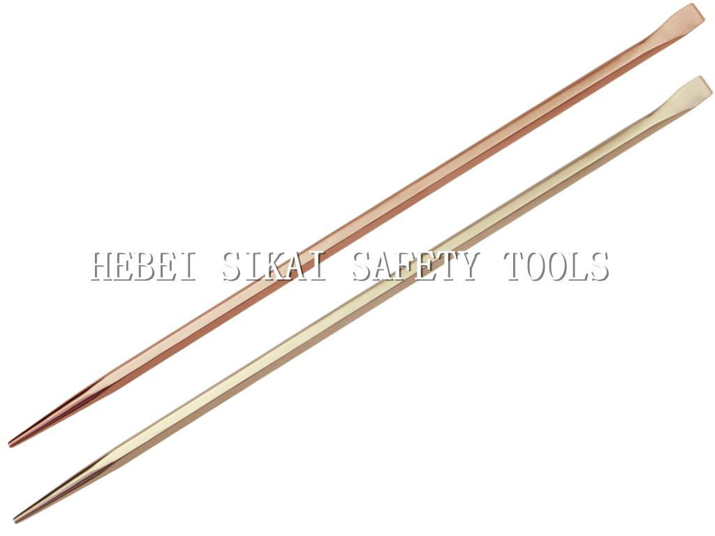 Non-sparking tools beryllium copper or aluminum bronze  Wrecking bar 2