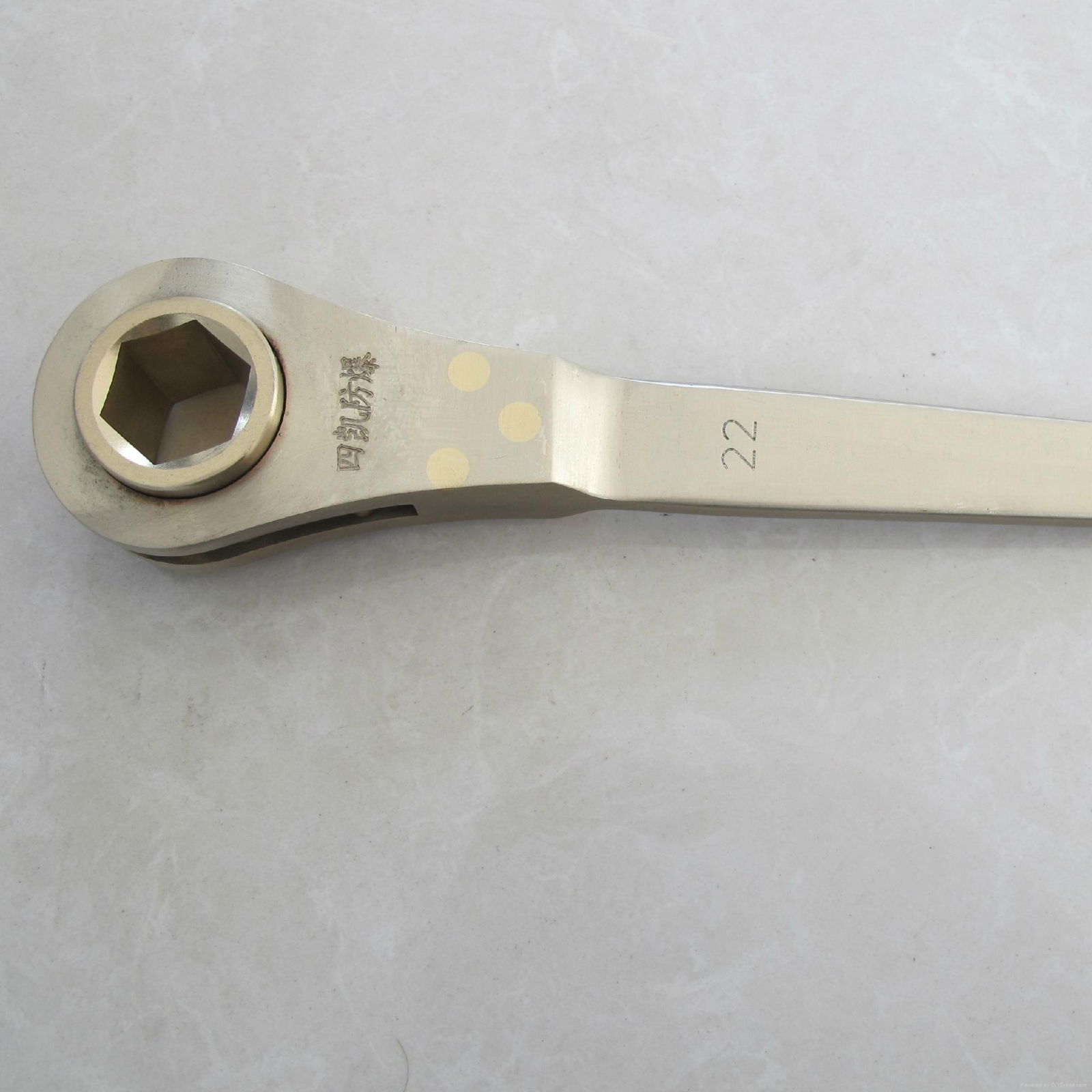 BeCu AlCu Non Sparking Tools Ratchet Wrench 5