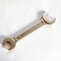 non sparking tools aluminum bronze double open end wrench spanner 2