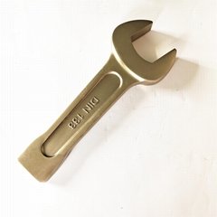 aluminum bronze alloy non sparking tools open end slogging spanner