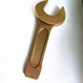 aluminum bronze alloy non sparking tools open end slogging spanner 4