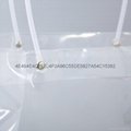 Clear Transprent PP Plastic PVC Flower Packaging Wrapping Gift Bag for Florist S 2