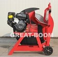 CE approved petrol wood handle saw machine for wood working