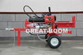 gasoline engine vetical timberking log splitter 40t 3