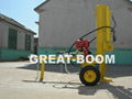 high quality cheaper horizontal diesel engine wood processor log splitter 1