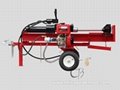 prosessional manual start diesel engine kinetc log spliter for sale