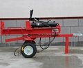 China automatic diesel used log splitter 4