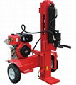 China automatic diesel used log splitter 5