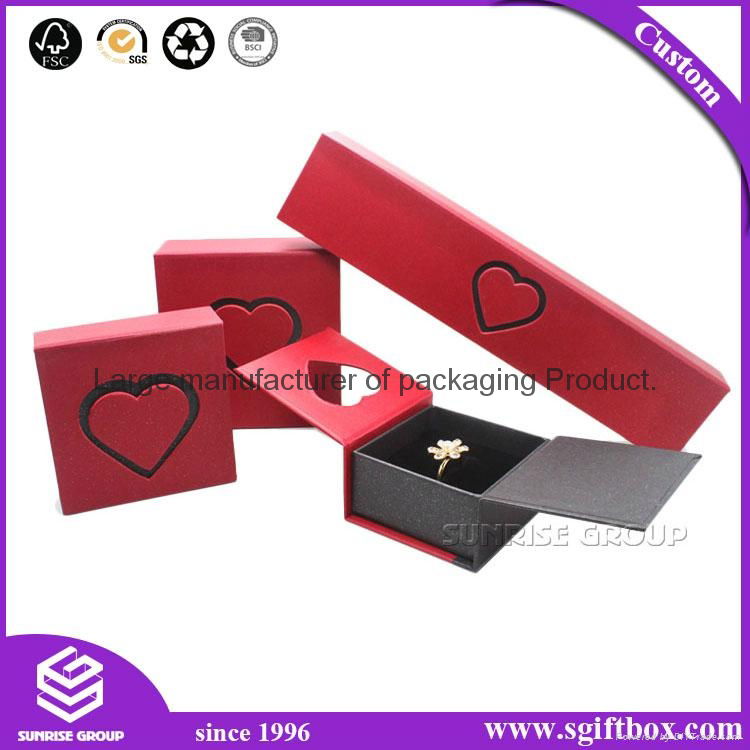Printed Cardboard Cosmetic Perfume Paper Gift Packaging Jewelry Box 5