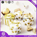 Custom Patchwork Pattern Gift Box with Lid Hexagon Paper Hamper Packaging Box 3