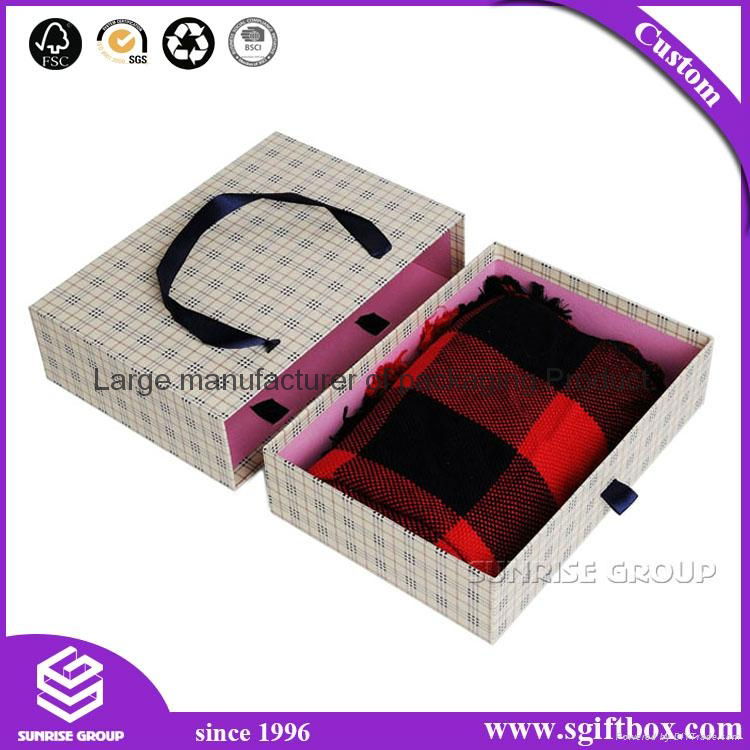 Low MOQ Drawer Type Gift Packaging Drawer Box 3