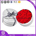 Cmyk Custom Cylinder Packaging Flower Round Paper Box 2