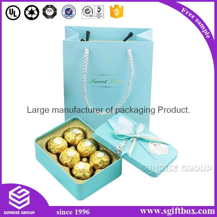 Gift Packaging Box Paper Bag Chocolate Packing Set 2