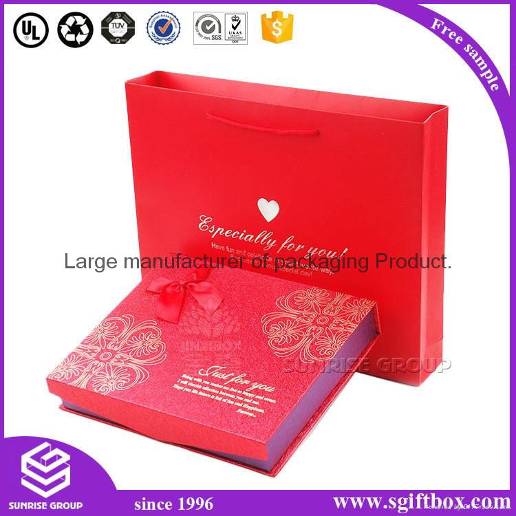 Gift Packaging Box Paper Bag Chocolate Packing Set 4