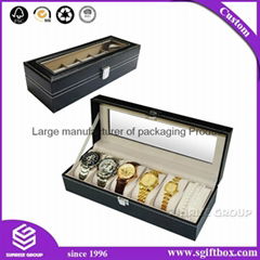 Custom Logo Printed Display Box Cardboard Watch Box