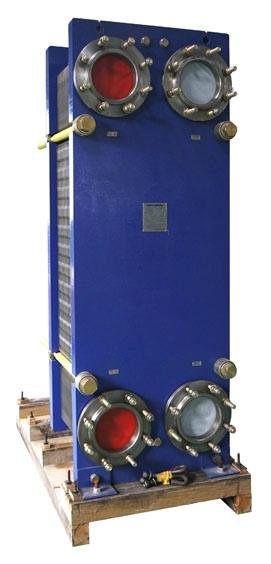 Free Flow Plate Heat Exchanger For Caustic Soda