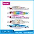 Free Shipping 3D Eyes Saltwater Metal Jig Lead Lure Lead Fish 4