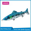 Free Shipping 3 Sections Fishing Lures Wobblers Minnow Swimbaits 2